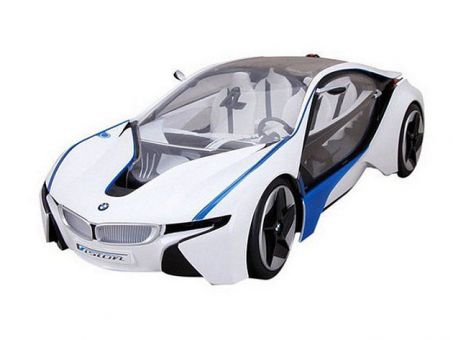 Машина MZ 1/32 BMW i8 музыка, свет, инерция (1/12шт) б/к Машина MZ 1/32 BMW i8 музыка, свет, инерция (1/12шт) б/к