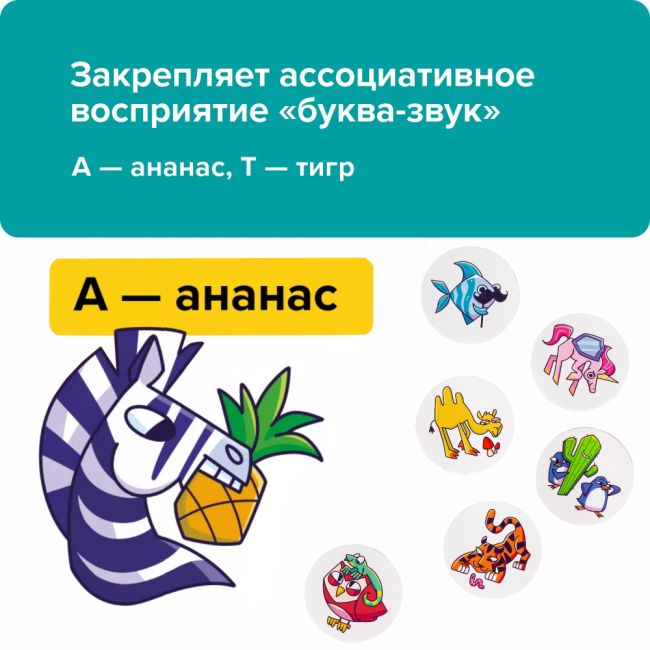 Развивающая настольная игра БАНДА УМНИКОВ Скоробуквы Развивающая настольная игра БАНДА УМНИКОВ Скоробуквы