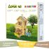 Конструктор ЛЕСОВИЧОК Новый Домик №3 набор из 185 деталей