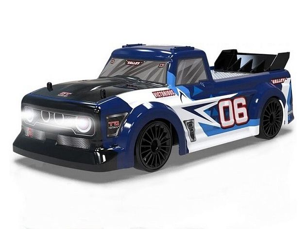 Радиоуправляемый пикап Volantex RC для дрифта синий 4WD 2.4G 1/14 RTR