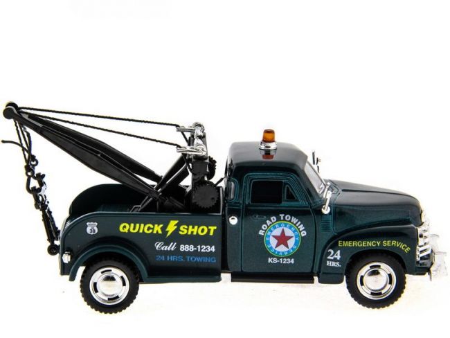 Машина Kinsmart 1953 Chevrolet 3100 Wreckler инерция (1/12шт.) 1:38 б/к