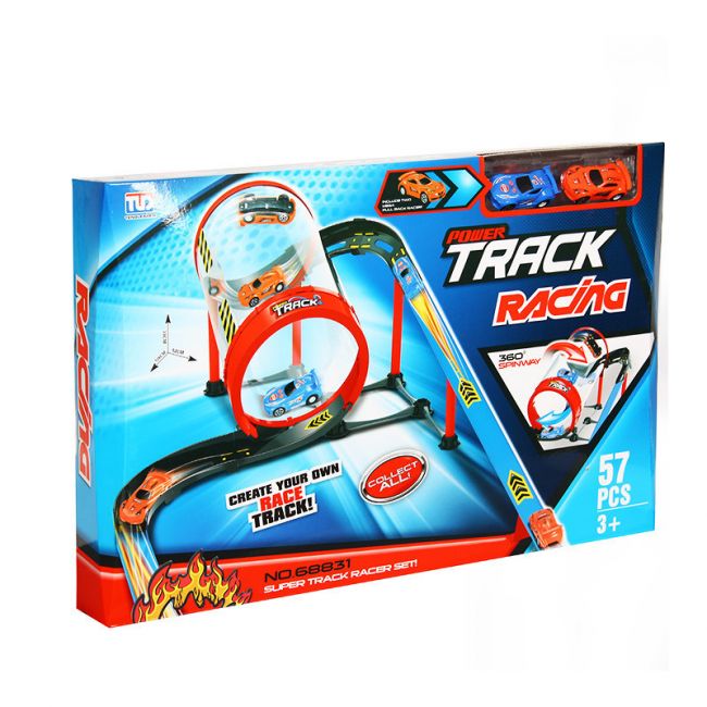 Детский пусковой трек Track Racing SpinWay 360 - 68831 Детский пусковой трек Track Racing SpinWay 360 - 68831