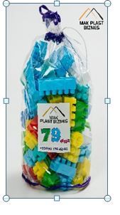 Конструктор, 79 деталей, в пакете 30*20*15 см