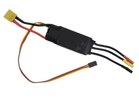 Регулятор скорости бесколлекторный 40A для самолета Top RC Blazer Регулятор скорости бесколлекторный 40A для самолета Top RC Blazer