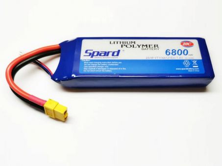 Аккумулятор Li-Po Spard 6800mAh, 7,4V, 20C, XT60 Аккумулятор Li-Po Spard 6800mAh, 7,4V, 20C, XT60