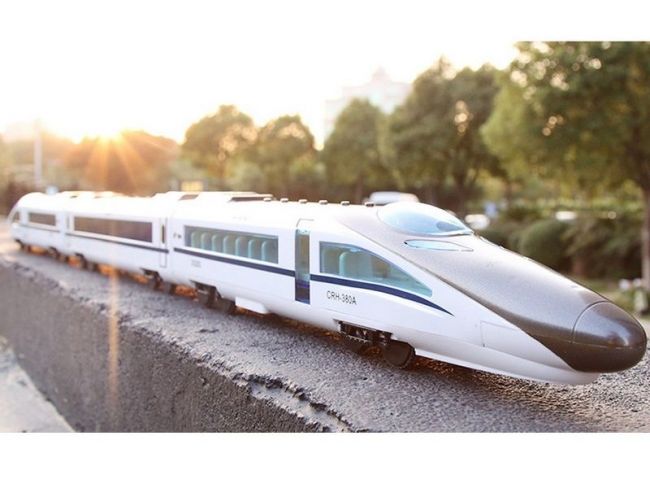 Р/У поезд Double Eagle CRH Train 1:18, в составе 3 вагона