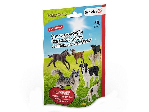 Фигурка Schleich Пакетик-сюрприз с 1 фигуркой Farm World XS Фигурка Schleich Пакетик-сюрприз с 1 фигуркой Farm World XS