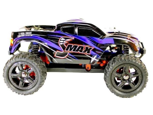 Радиоуправляемый монстр Remo Hobby SMAX Brushless UPGRADE (синий) 4WD 2.4G 1/16 RTR Радиоуправляемый монстр Remo Hobby SMAX Brushless UPGRADE (синий) 4WD 2.4G 1/16 RTR