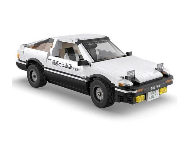 Конструктор CaDA автомобиль Toyota AE86 TRUENO 1/12 (1324 детали)