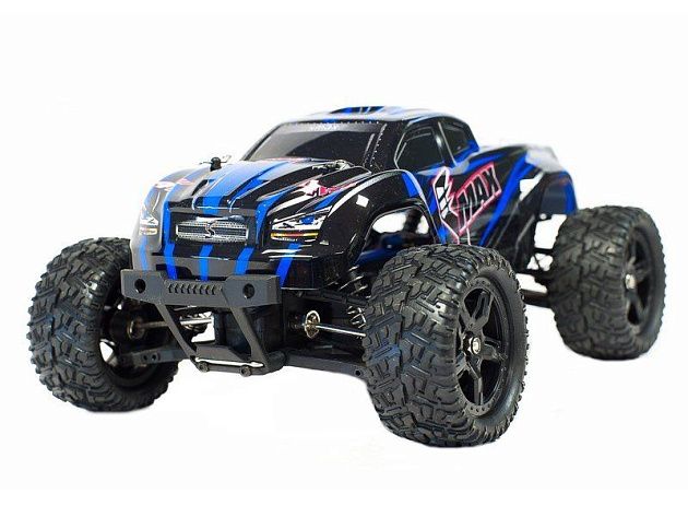 Радиоуправляемый монстр Remo Hobby SMAX Brushless (синий) 4WD 2.4G 1/16 RTR