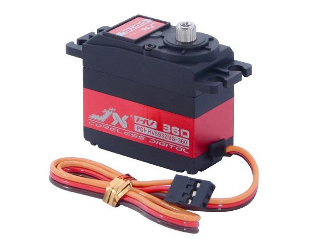 Сервомашинка цифровая JX Servo PDI-HV5932MG (59.3г/32.3/0.1/8.4V) стандартная