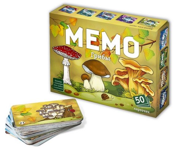 Мемо "Грибы" Мемо "Грибы"