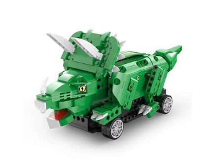 Радиоуправляемый конструктор CaDA Мир динозавров Трицератопс (317 деталей)
