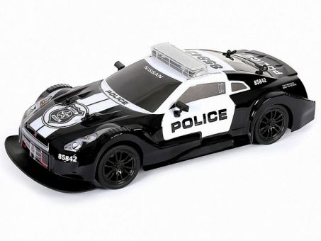Радиоуправляемая машина MX Nissan GTR Полиция (с мигалками) +акб 1/16 Радиоуправляемая машина MX Nissan GTR Полиция (с мигалками) +акб 1/16