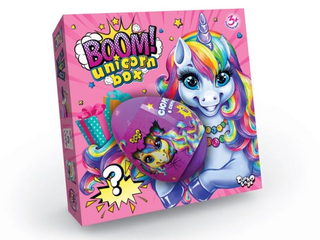 Креативное творчество серии «Boom! Unicorn Box»