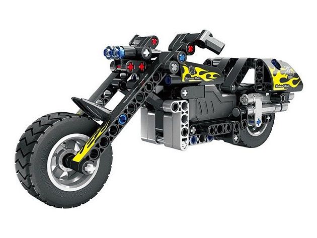 Конструктор Qihui  Mechanical Master Мотоцикл совместим с QH5802, инерционный (183 детали)