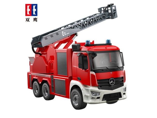 Радиоуправляемая пожарная машина Double Eagle Mercedes-Benz ANTOS 1/20 2.4G RTR Радиоуправляемая пожарная машина Double Eagle Mercedes-Benz ANTOS 1/20 2.4G RTR