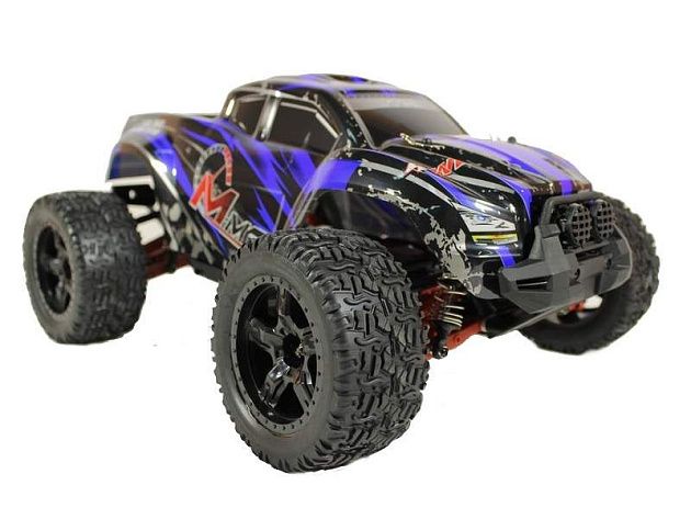 Радиоуправляемый монстр Remo Hobby MMAX Brushless UPGRADE (синий) 4WD 2.4G 1/10 RTR