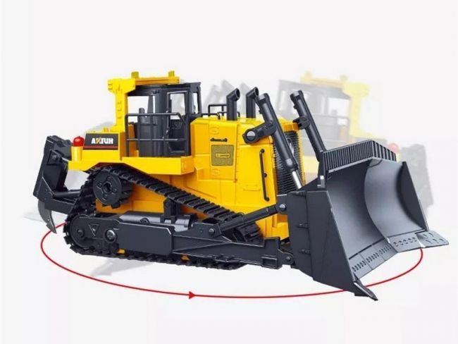 Радиоуправляемый бульдозер HUI NA TOYS 2.4G 11CH 1/16 RTR