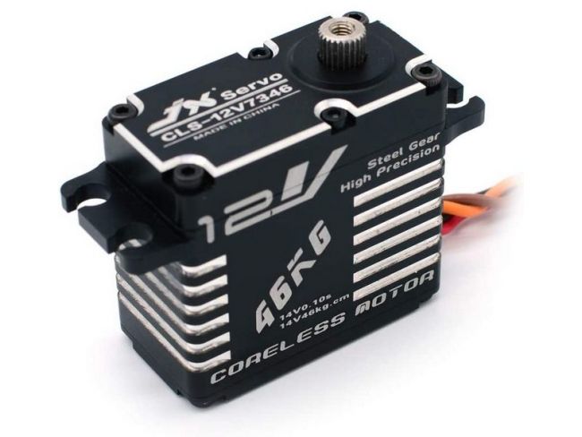 Сервомашинка цифровая JX Servo CLS-12V7346 (73г/47/0.10/14.0V) Full metal Сервомашинка цифровая JX Servo CLS-12V7346 (73г/47/0.10/14.0V) Full metal