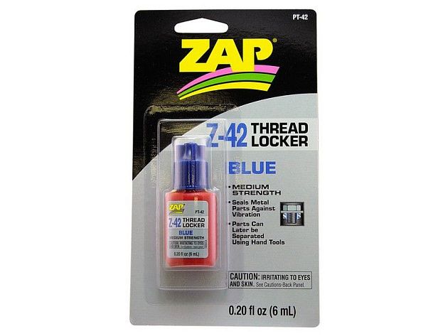 Фиксатор резьбы Zap синий - разборный, 6мл (card) Фиксатор резьбы Zap синий - разборный, 6мл (card)