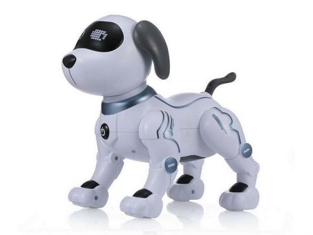 Радиоуправляемая робот-собака LENENG TOYS K16 звук, свет, танцы, сенсор