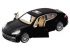 Машина "АВТОПАНОРАМА" Porsche Panamera S, черный, 1/32, свет, звук, инерция, в/к 17,5*13,5*9 см