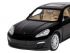 Машина "АВТОПАНОРАМА" Porsche Panamera S, черный, 1/32, свет, звук, инерция, в/к 17,5*13,5*9 см