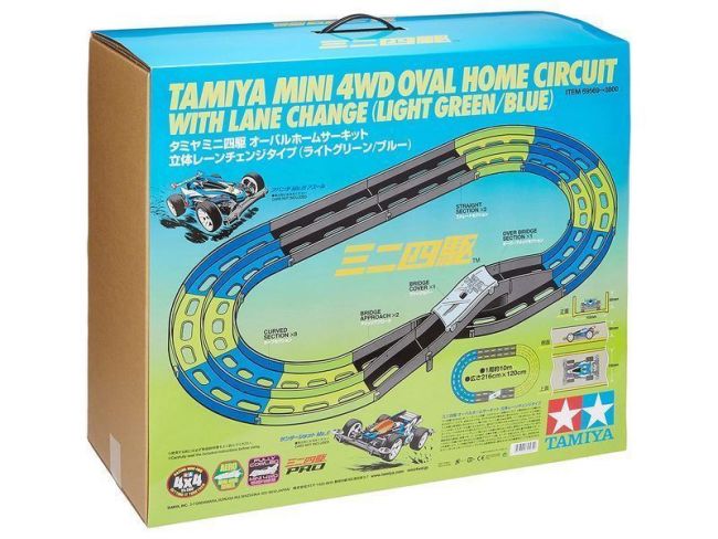 Трек трасса на 2 дорожки Tamiya Mini 4WD Трек трасса на 2 дорожки Tamiya Mini 4WD