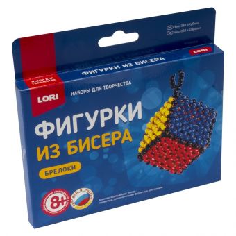 Фигурки из бисера "Кубик"