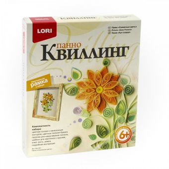 Квиллинг. Панно "Солнечные цветы" Квиллинг. Панно "Солнечные цветы"