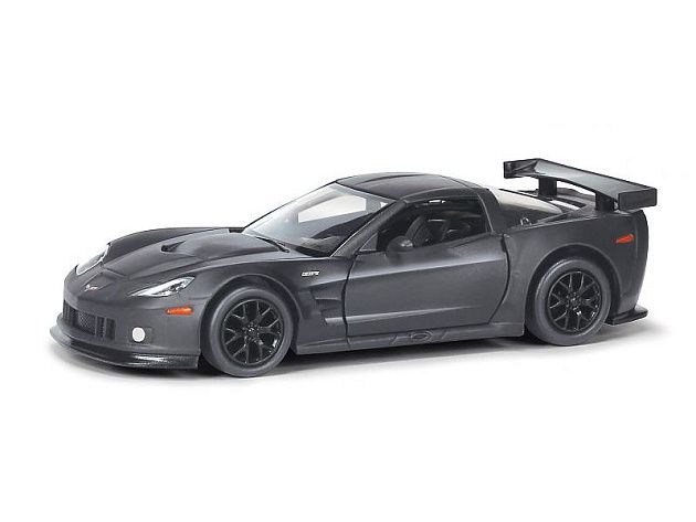 Машина Ideal 1:30-39 Chevrolet Corvette C6.R (черн. матов.)