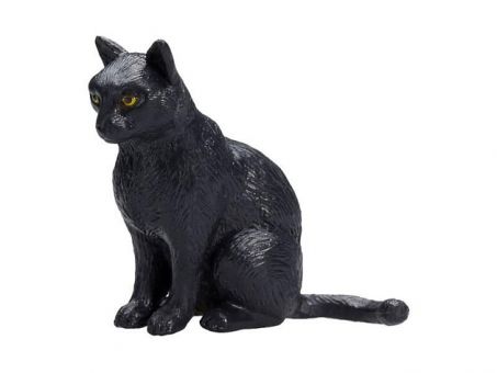 Фигурка KONIK Кошка, черная (сидящая) Фигурка KONIK Кошка, черная (сидящая)
