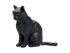 Фигурка KONIK Кошка, черная (сидящая) Фигурка KONIK Кошка, черная (сидящая)