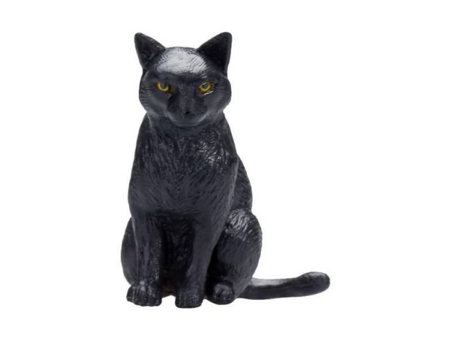 Фигурка KONIK Кошка, черная (сидящая) Фигурка KONIK Кошка, черная (сидящая)