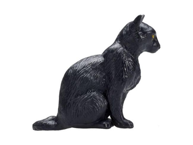 Фигурка KONIK Кошка, черная (сидящая) Фигурка KONIK Кошка, черная (сидящая)