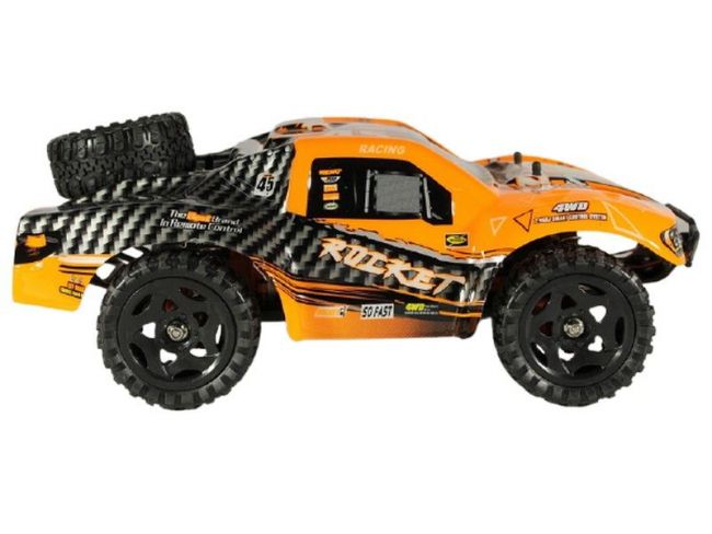 Радиоуправляемый шорт-корс Remo Hobby Rocket UPGRADE V2.0 (оранжевый) 4WD 2.4G 1/16 RTR Радиоуправляемый шорт-корс Remo Hobby Rocket UPGRADE V2.0 (оранжевый) 4WD 2.4G 1/16 RTR