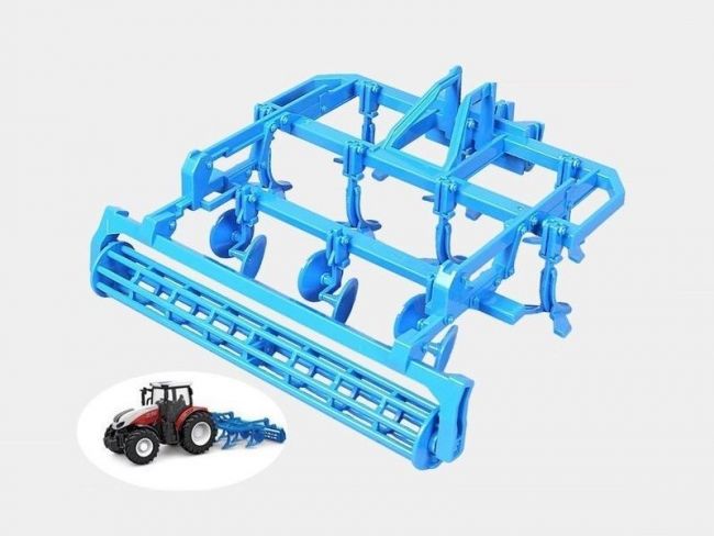 Р/У фермерский трактор Korody с дисковым культиватором 1/24 2.4G 6CH RTR Р/У фермерский трактор Korody с дисковым культиватором 1/24 2.4G 6CH RTR