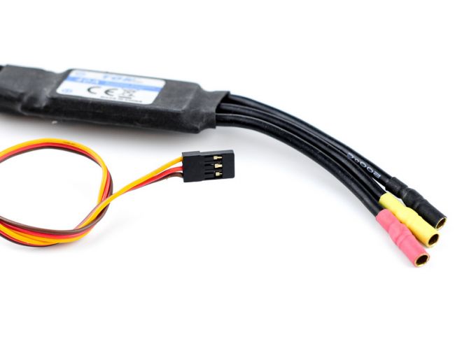 Регулятор скорости бесколлекторный 40A для планера Top RC T1800 Регулятор скорости бесколлекторный 40A для планера Top RC T1800