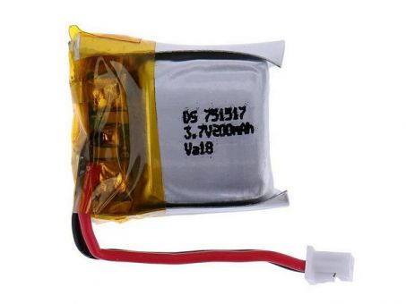 Аккумулятор Li-Po 200mAh, 3,7V для CX-OF Аккумулятор Li-Po 200mAh, 3,7V для CX-OF