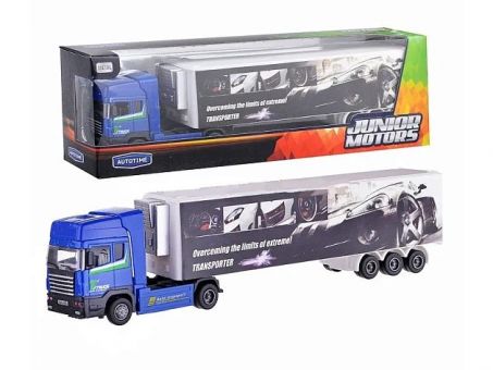 Машина Autotime "HEAVY DUTY TRUCK" тягач с полуприцепом 1:48 Машина Autotime "HEAVY DUTY TRUCK" тягач с полуприцепом 1:48