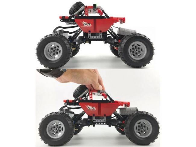 Р/У конструктор CaDA deTech Off-Road Crawler (489 деталей)