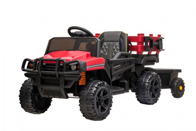 Детский электромобиль Bettyma квадроцикл с прицепом 2WD 12V - BDM0926-RED Детский электромобиль Bettyma квадроцикл с прицепом 2WD 12V - BDM0926-RED