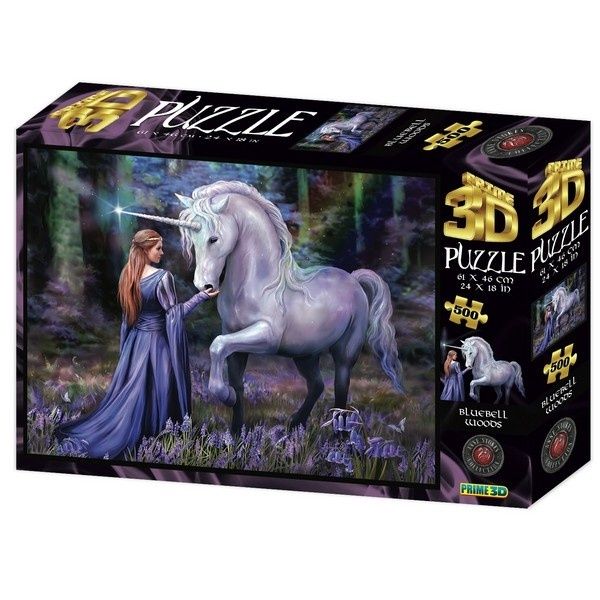 3D Puzzle-500 «Среди колокольчиков», 6+ 3D Puzzle-500 «Среди колокольчиков», 6+