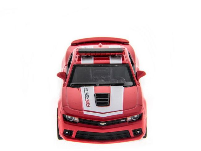 Машина Kinsmart 1:38 Chevrolet Camaro 2014 (Police/Fire) инерция (1/12шт.) б/к