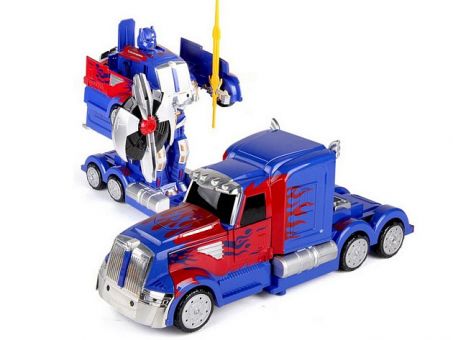 Радиоуправляемый трансформер MZ Optimus Prime 2335P 1/14 Радиоуправляемый трансформер MZ Optimus Prime 2335P 1/14