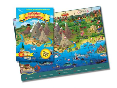 Настольная игра Веселое путешествие