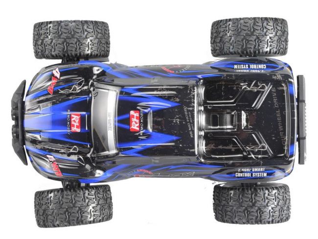 Радиоуправляемый монстр Remo Hobby MMAX Brushless (синий) 4WD 2.4G 1/10 RTR Радиоуправляемый монстр Remo Hobby MMAX Brushless (синий) 4WD 2.4G 1/10 RTR
