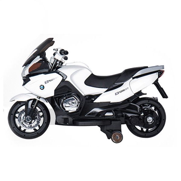 Детский электромобиль мотоцикл BMW R1200RT White 12V - HZB-118 Детский электромобиль мотоцикл BMW R1200RT White 12V - HZB-118