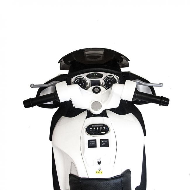 Детский электромобиль мотоцикл BMW R1200RT White 12V - HZB-118 Детский электромобиль мотоцикл BMW R1200RT White 12V - HZB-118